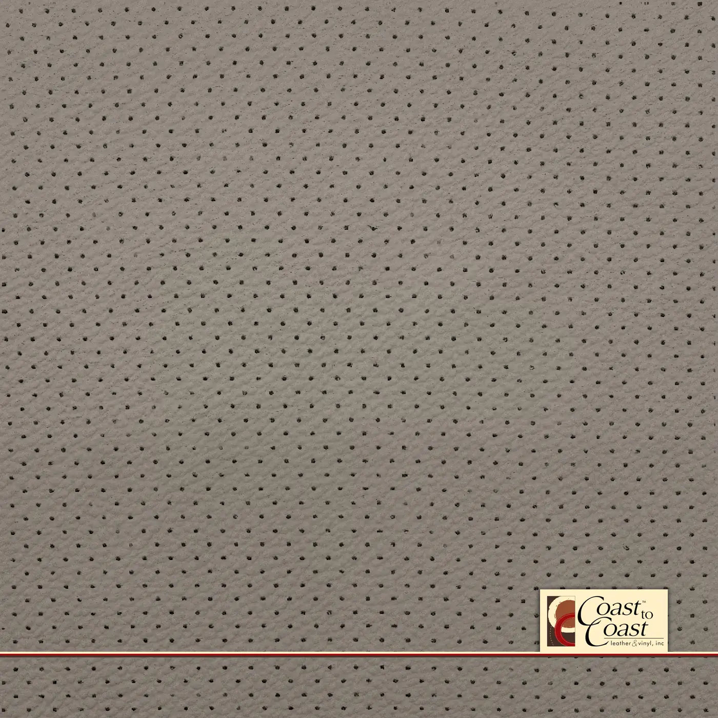 VW Storm Grey Full Hide / Mini Perf (1/8In) Leather