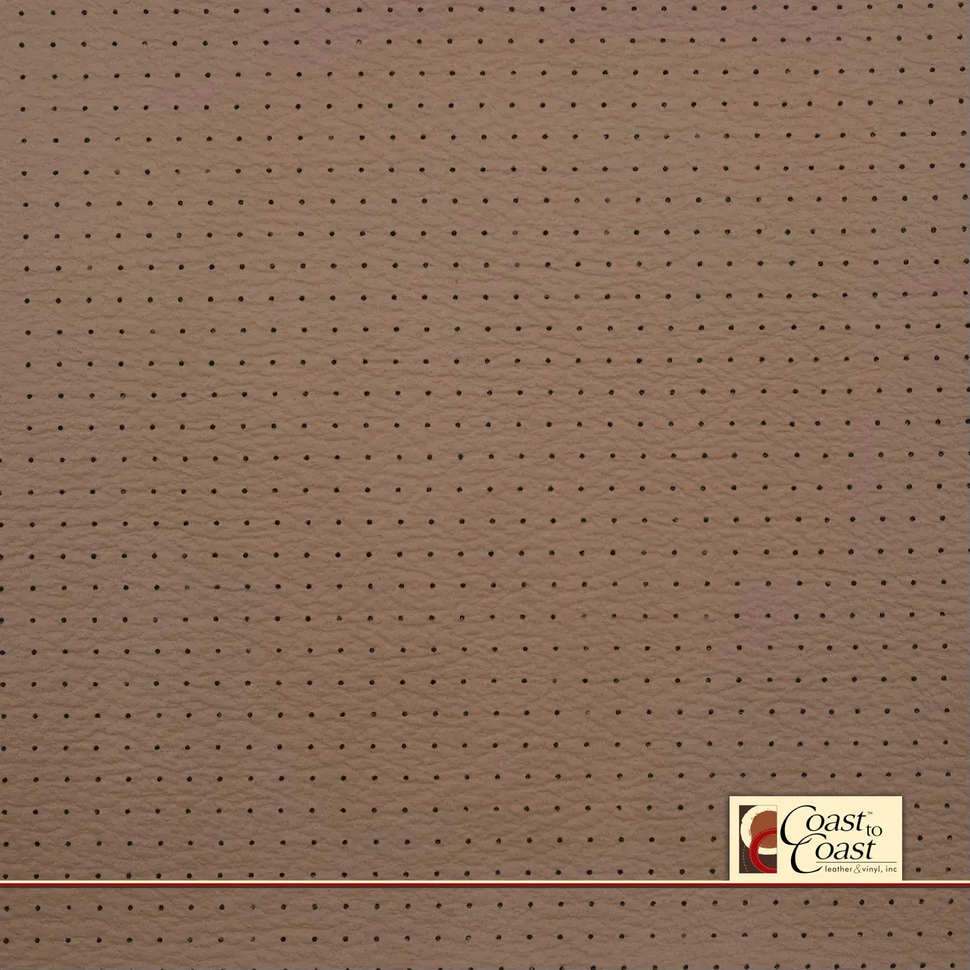 Ford Adobe Full Hide / Small Squared Perf (1/4In) Leather