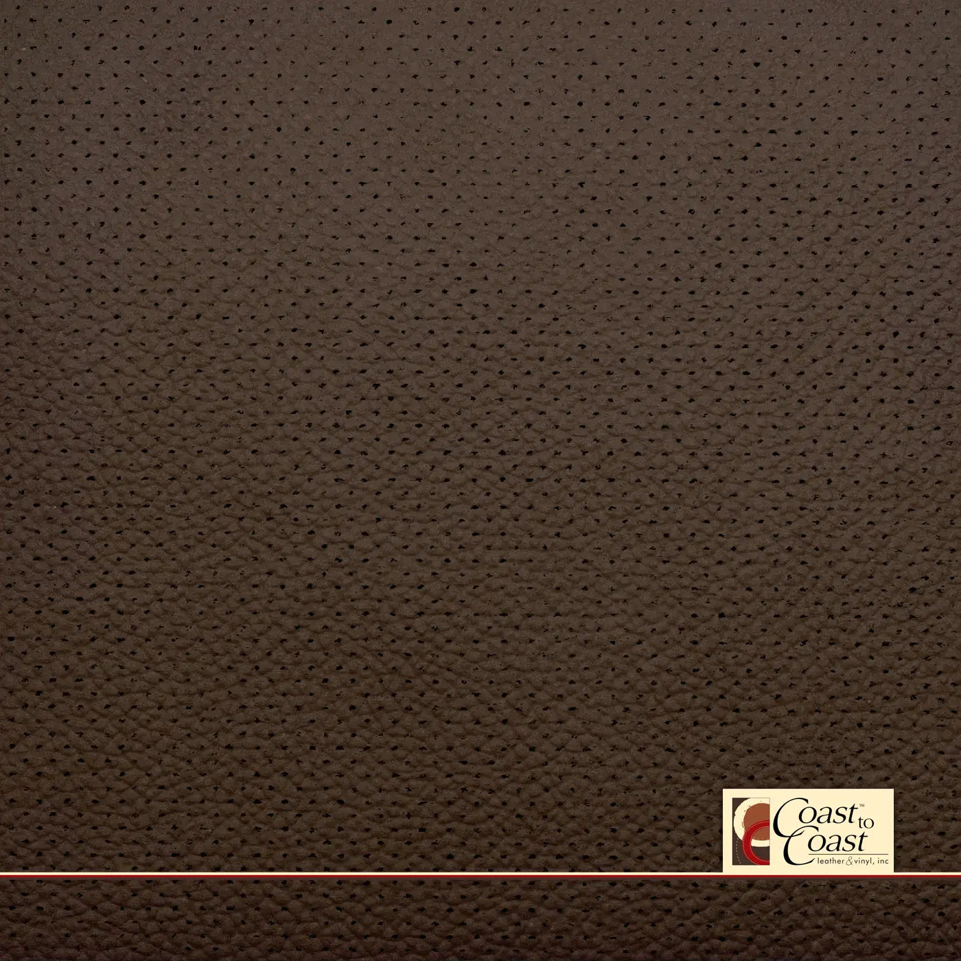 GM Mocha Full Hide / Gm Mirco Perf (1/16In) Leather