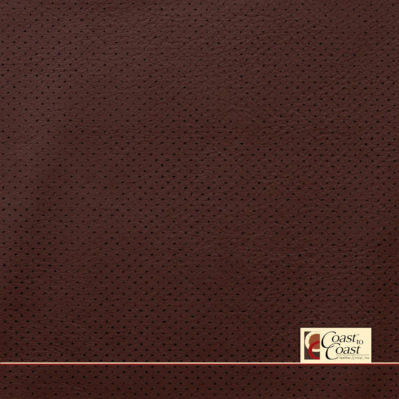 Autumn Blaze Full Hide / Gm Mirco Perf (1/16In) Leather
