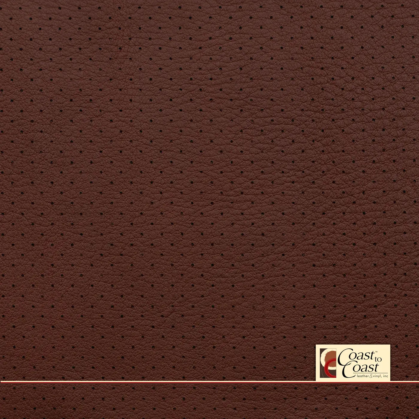 Ford King Ranch Chestnut Full Hide / Small Hampton (1/4In) Leather