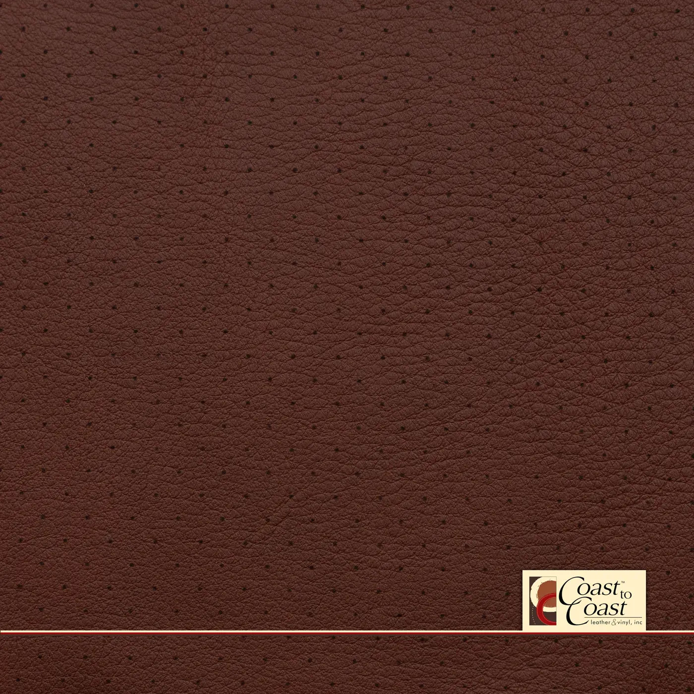 Ford King Ranch Chestnut Full Hide / Standard Perf (3/8In) Leather