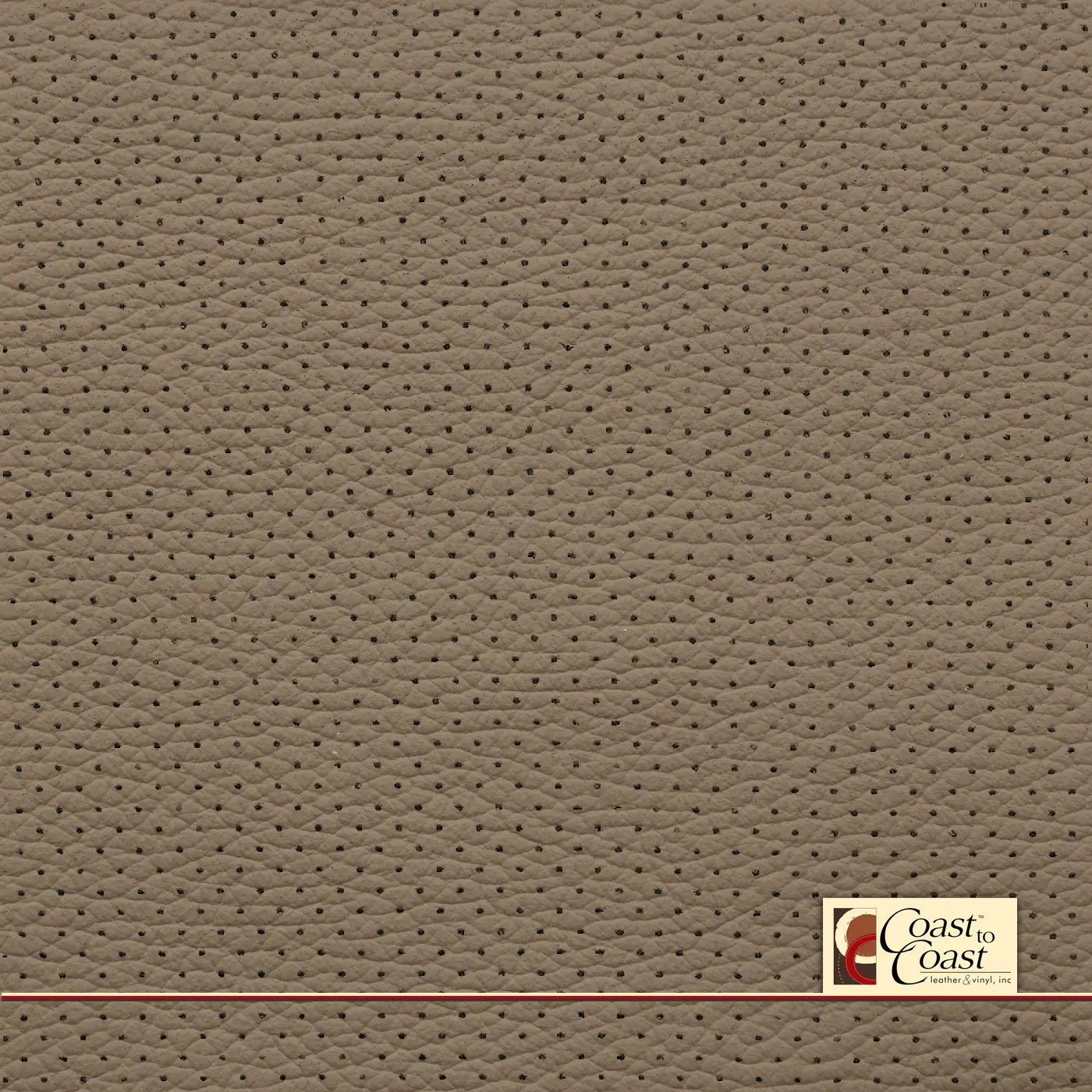 Mercedes New Almond Full Hide / Mini Perf (1/8In) Leather
