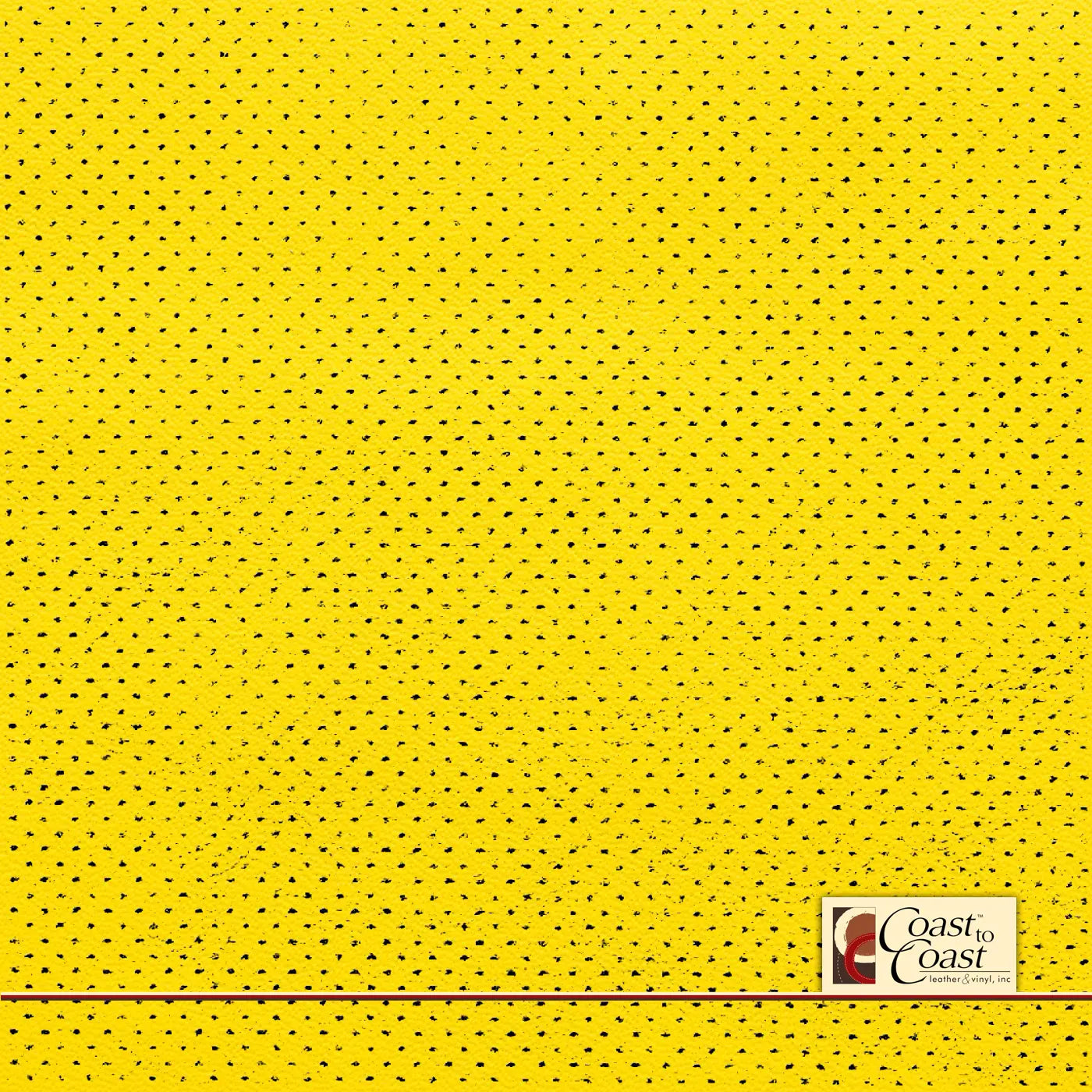 Gm Corvette Yellow Full Hide / Mirco Perf (1/16In) Leather