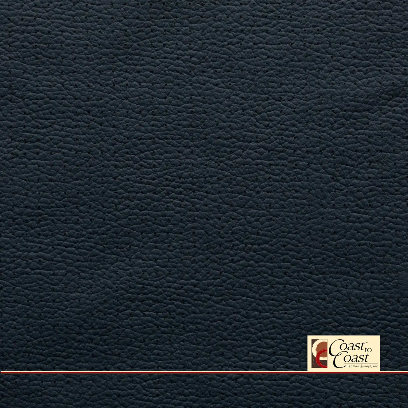 Porsche Yachting Blue Full Hide / Small Squared Perf (1/4In) Leather