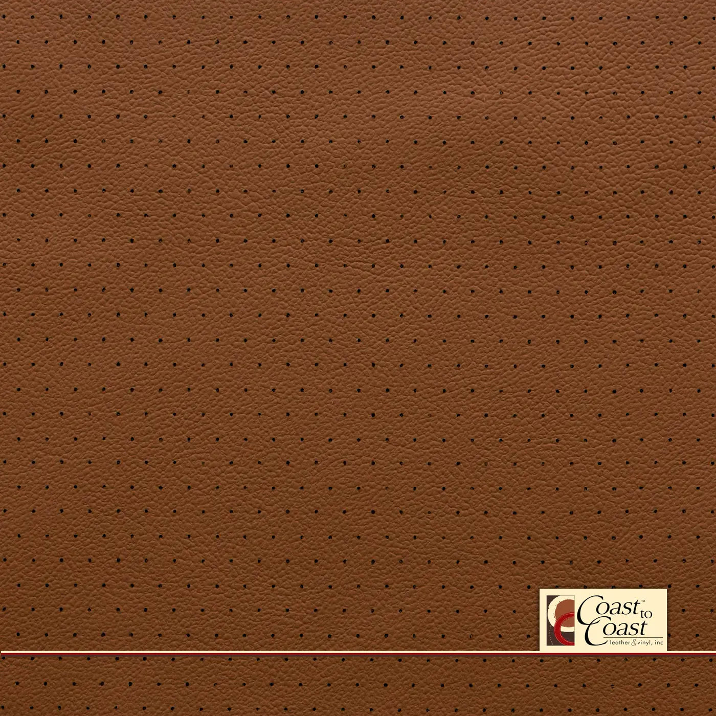Toyota/Lexus Tan Brown Tundra Full Hide / Euro Perf (3/8In) Leather