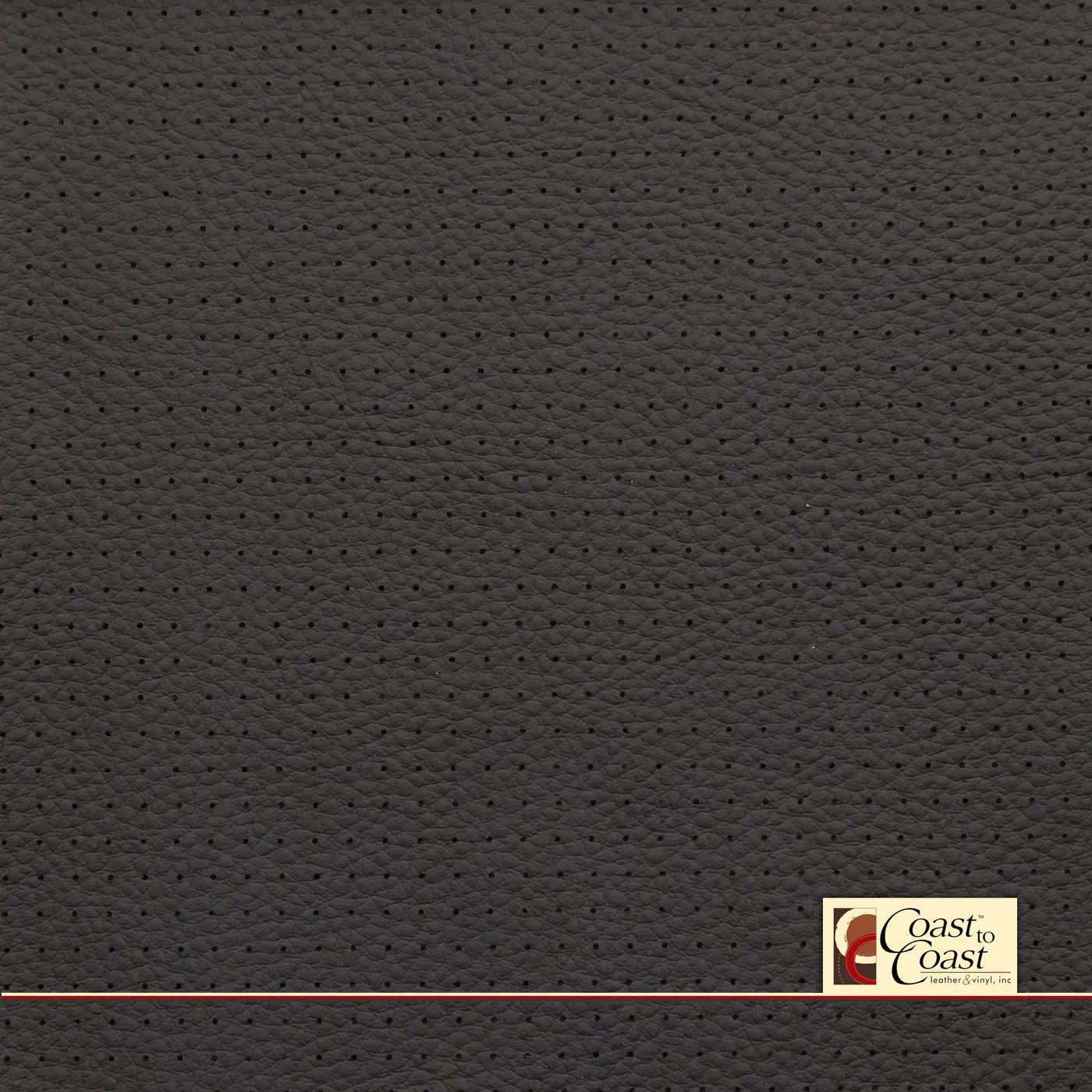 Porsche Slate Grey Full Hide / Small Squared Perf (1/4In) Leather