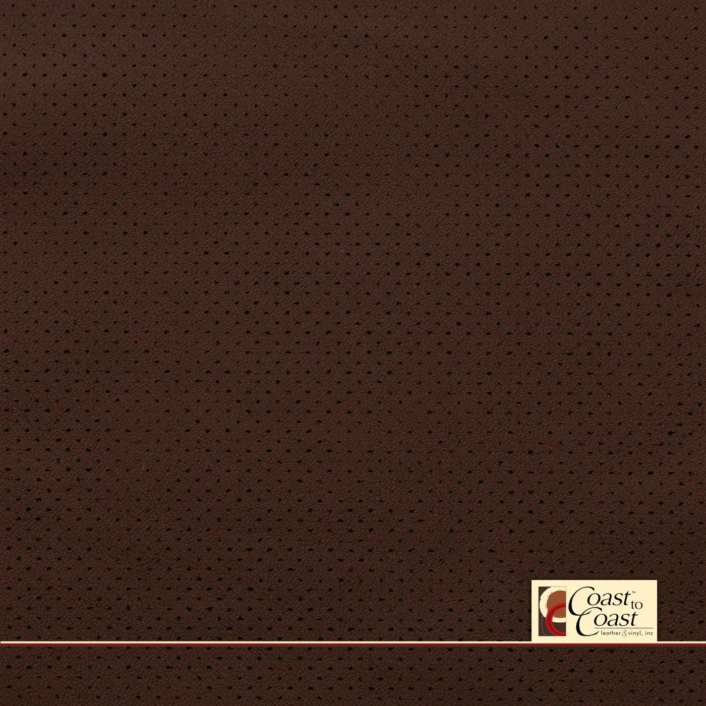 Gm Aragon Brown Full Hide / Mirco Perf (1/16In) Leather