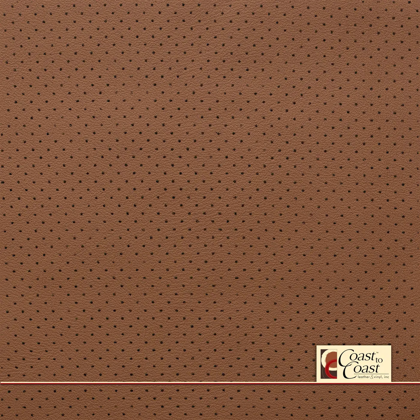 Genesis Dunkel Brown Full Hide / Mini Perf (1/8In) Leather