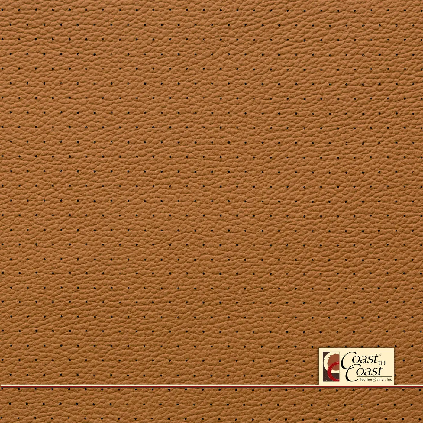 Vw Cognac Full Hide / Euro Perf (3/8In) Leather