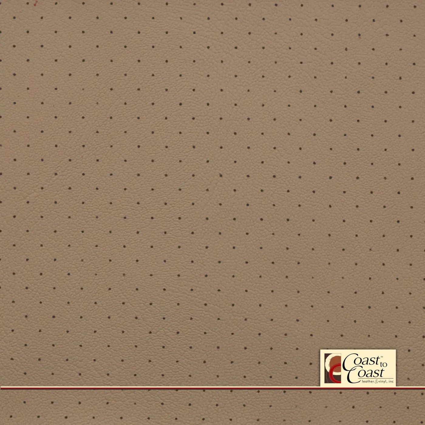Gm Lt Cashmere Full Hide / Standard Perf (3/8In) Leather
