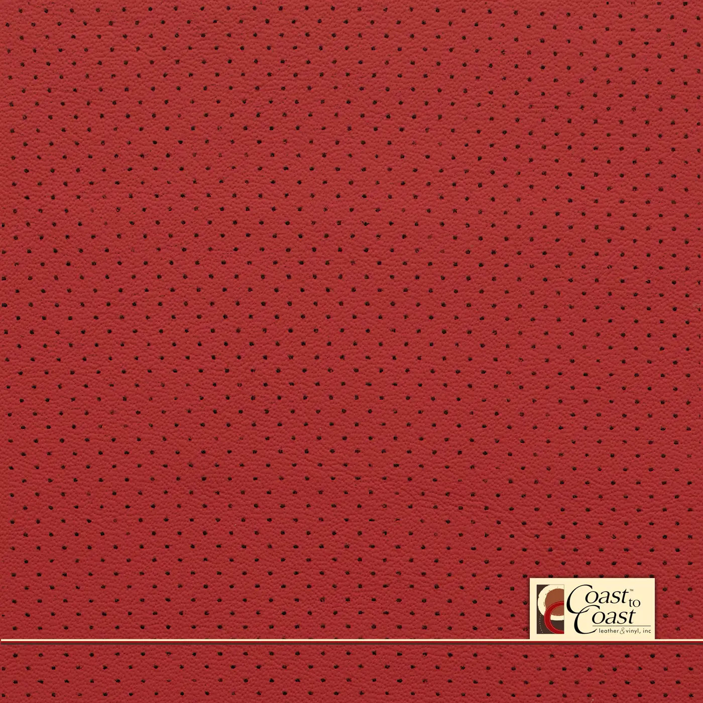 Bentley/ Ferrari Red Mini Perf (1/8In) Vinyl