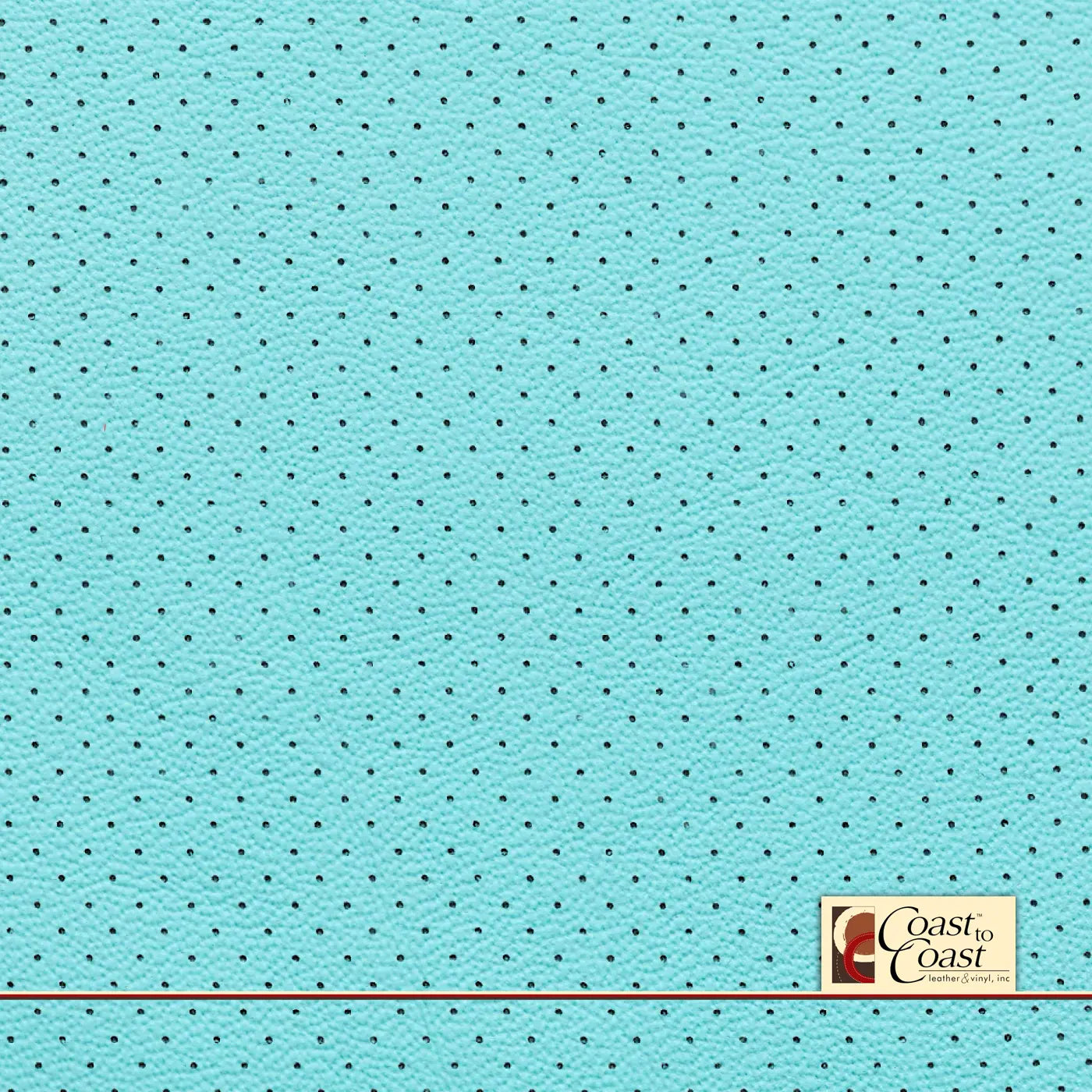 Teal Aqua Small Hampton (1/4In) Vinyl