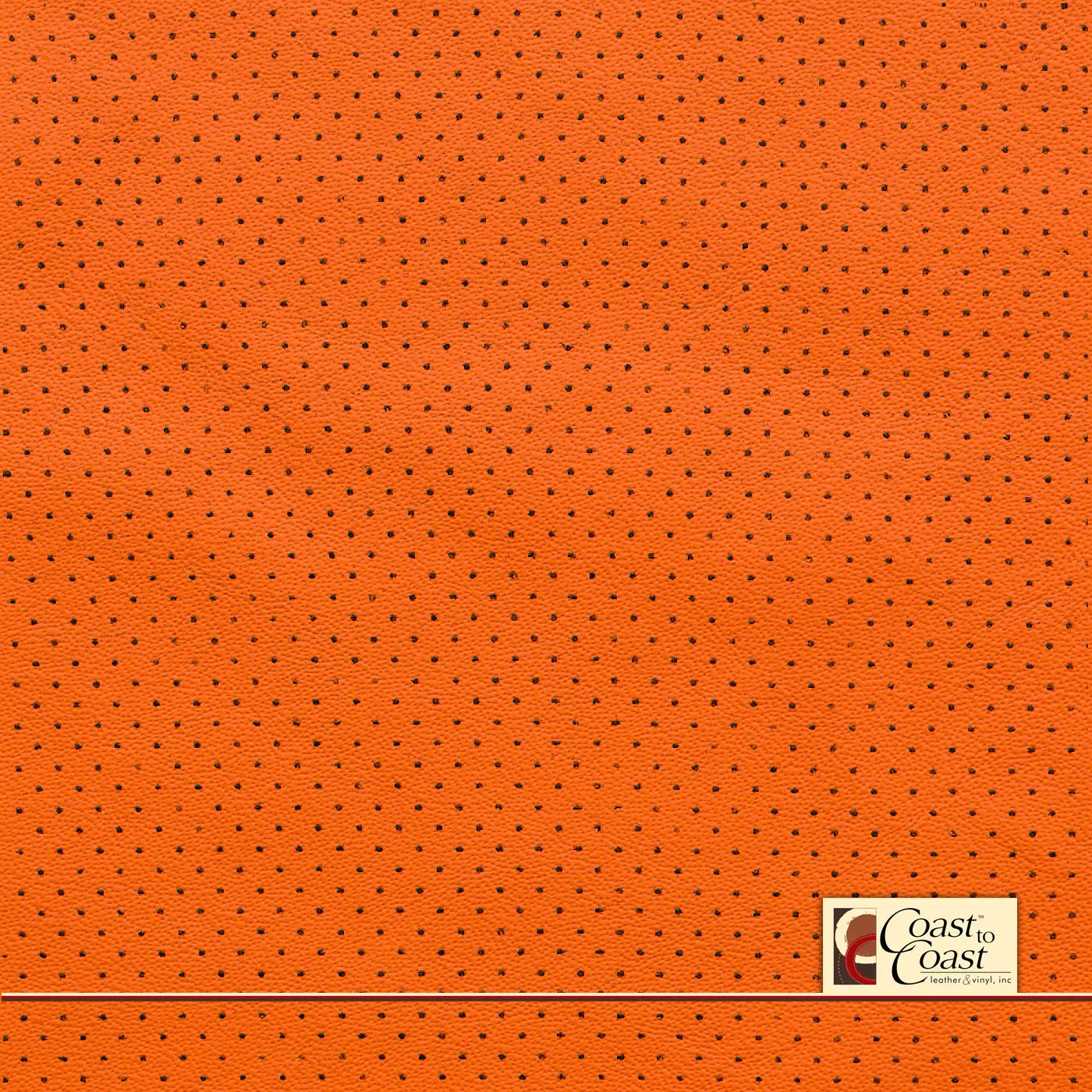 Orange Mini Perf (1/8In) Vinyl