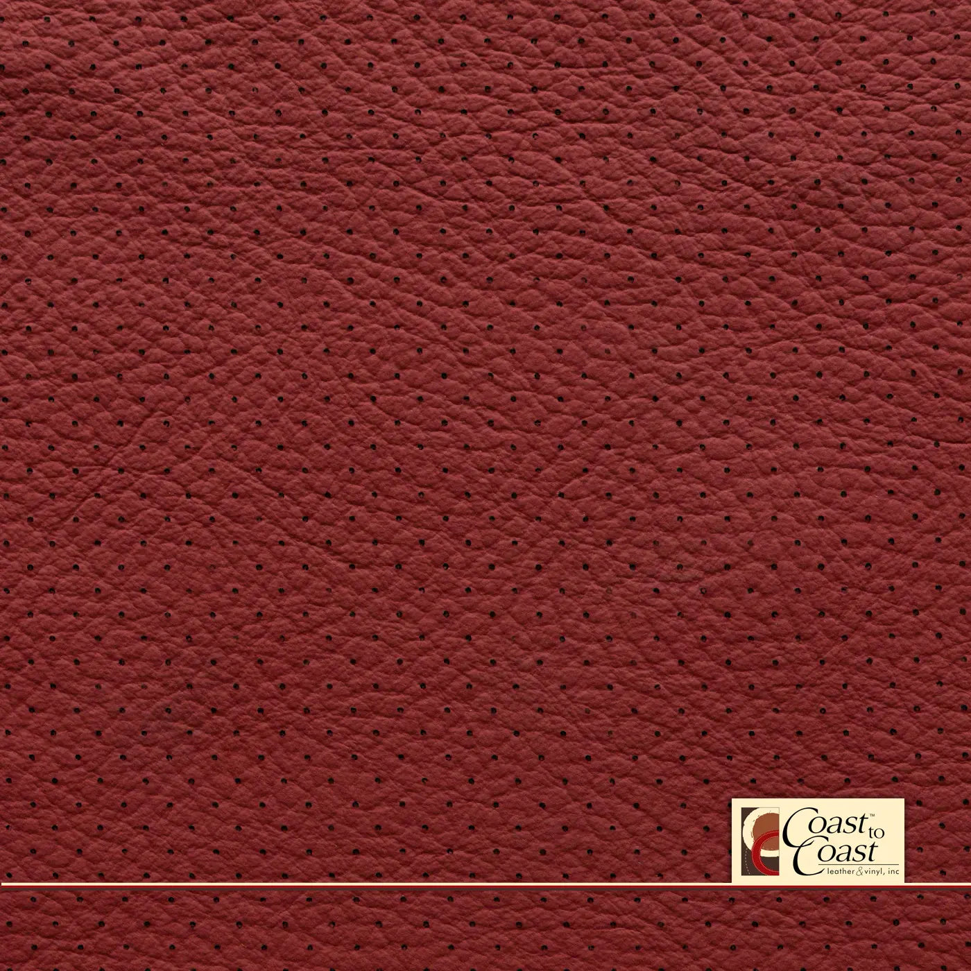Mercedes Cranberry Red Small Hampton (1/4In) Vinyl