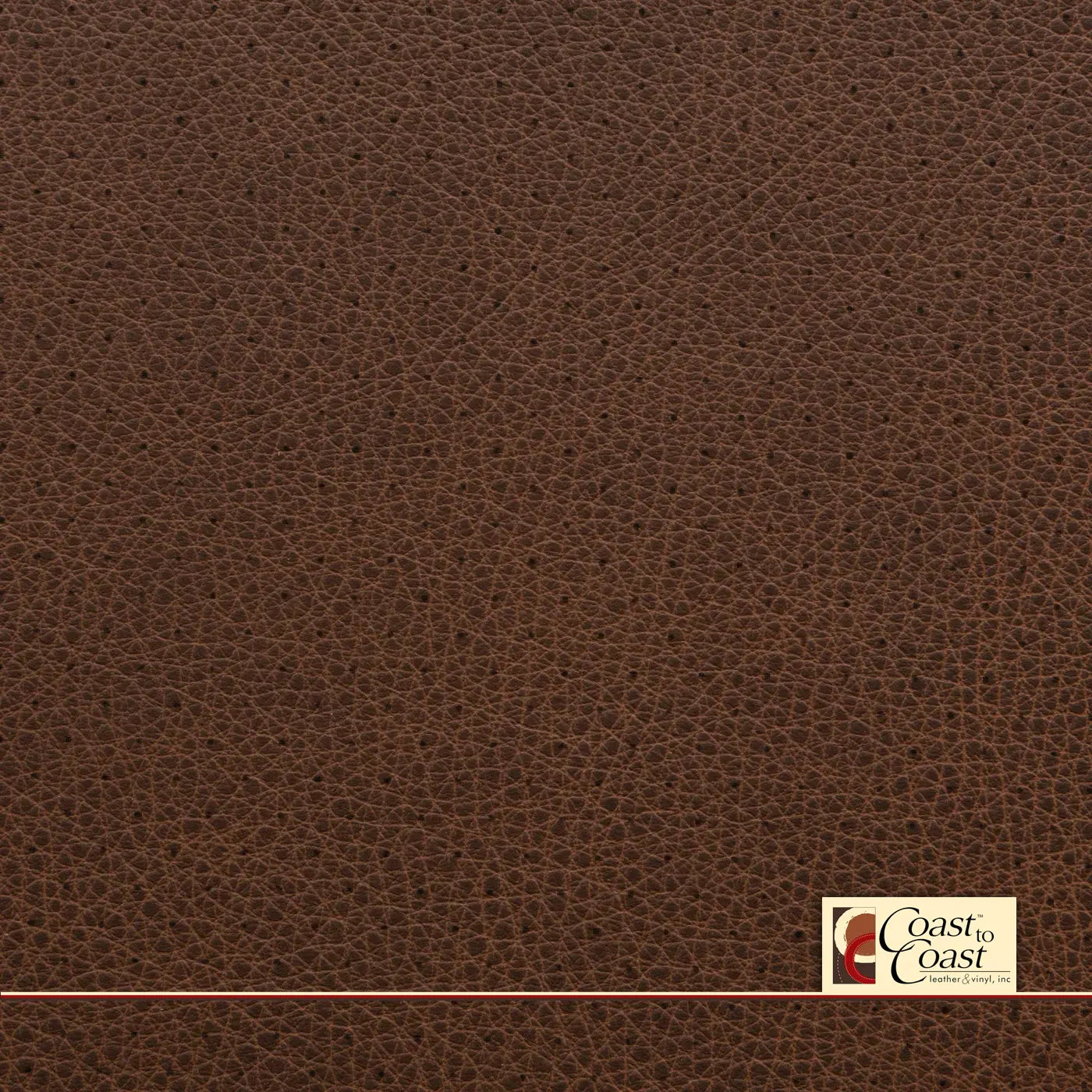 Deep Brown Full Hide / Standard Perf (3/8In) Leather