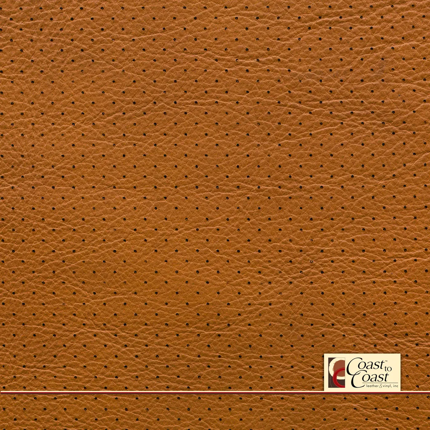 Sedona Cognac Full Hide / Small Hampton (1/4In) Leather
