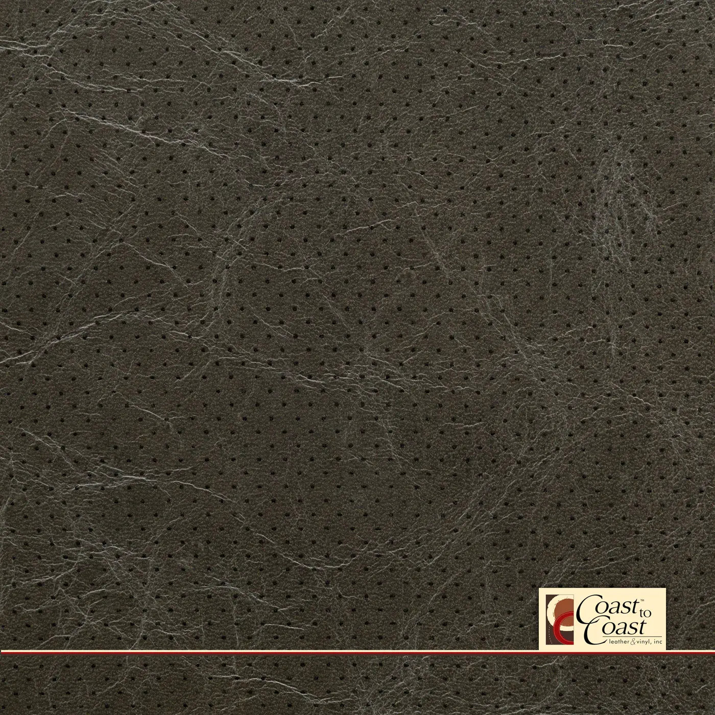 Min Grey Full Hide / Mini Perf (1/8In) Leather
