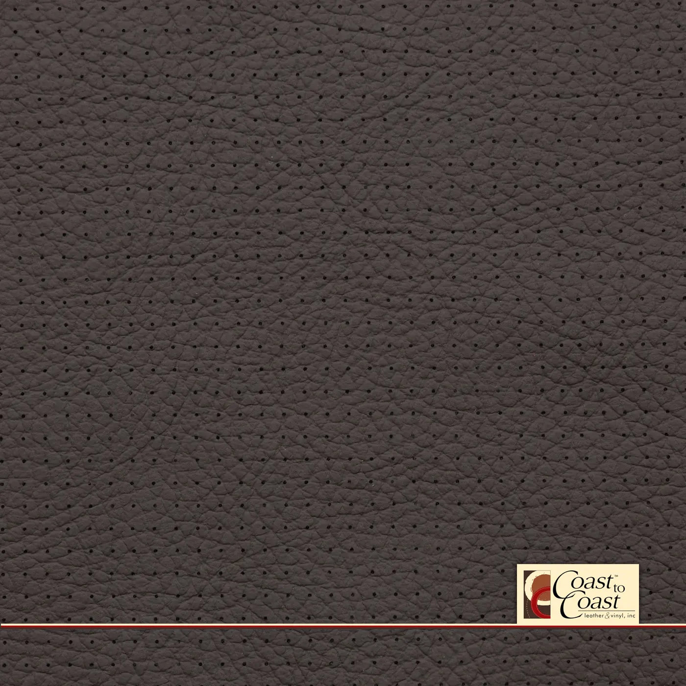 Ford Greystone Full Hide / Small Squared Perf (1/4In) Leather