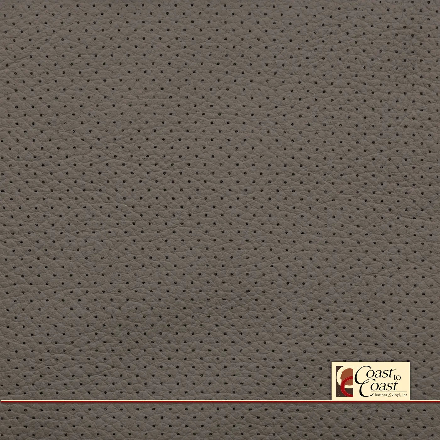 Chrysler Med Greystone Full Hide / Mini Perf (1/8In) Leather