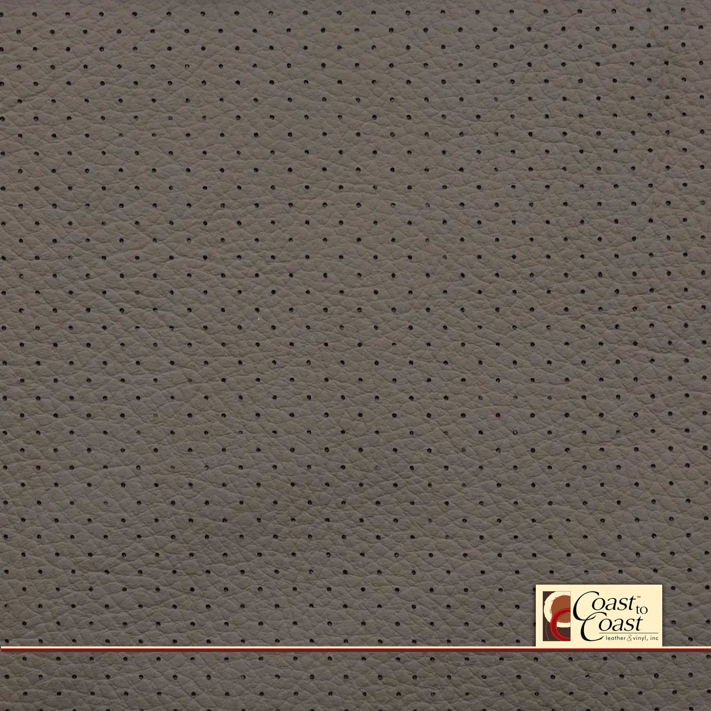 Chrysler Med Greystone Full Hide / Small Hampton (1/4In) Leather