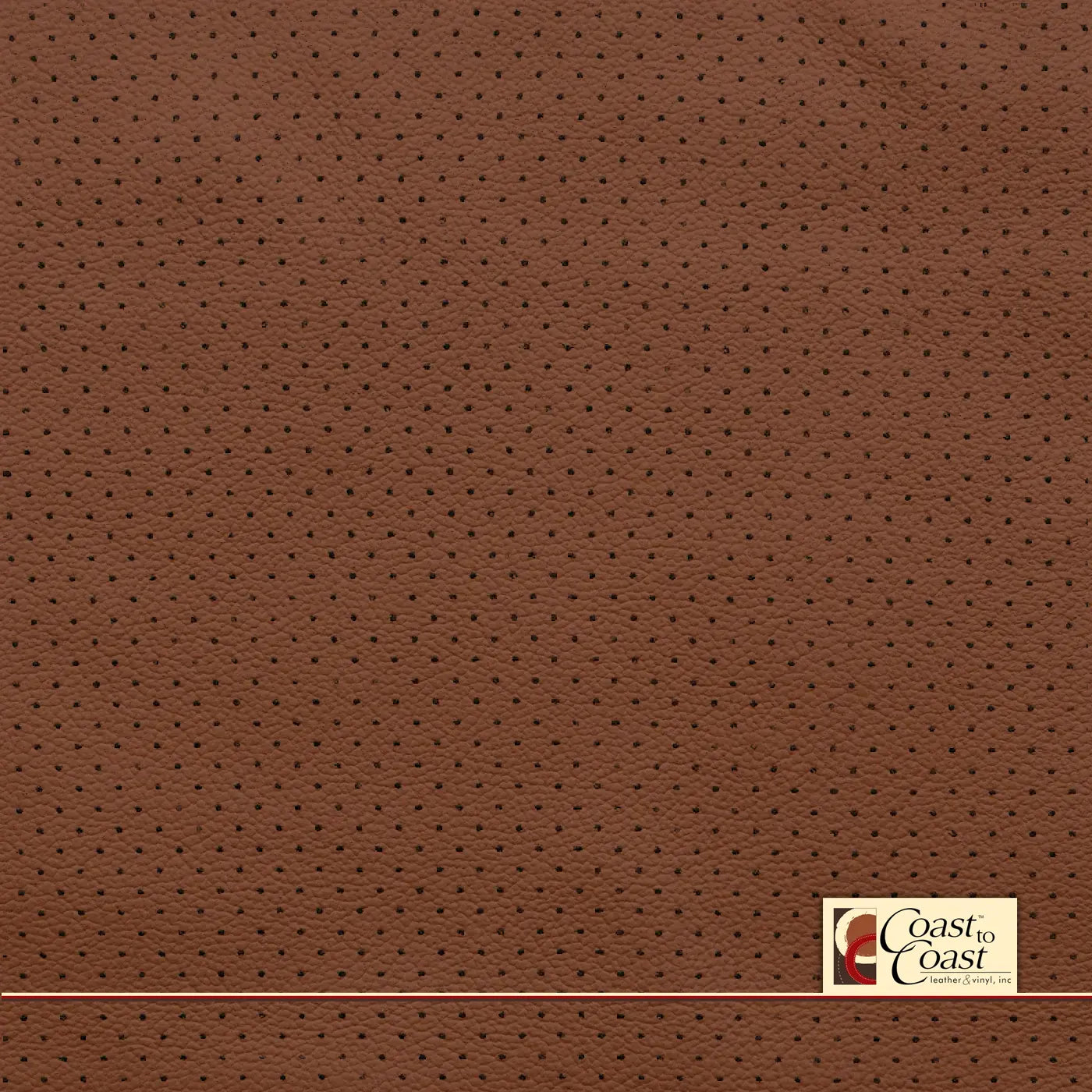 Ford Ginger Full Hide / Mini Perf (1/8In) Leather