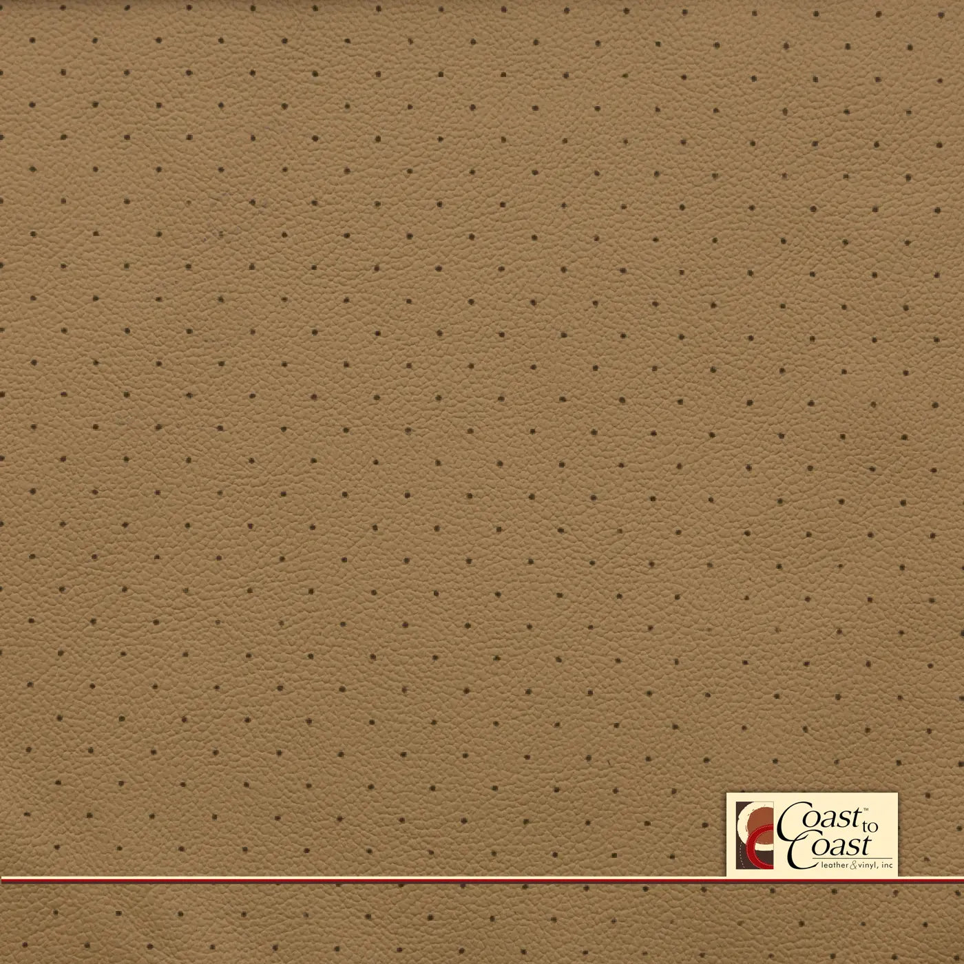 Gm Caramel Tan Full Hide / Standard Perf (3/8In) Leather