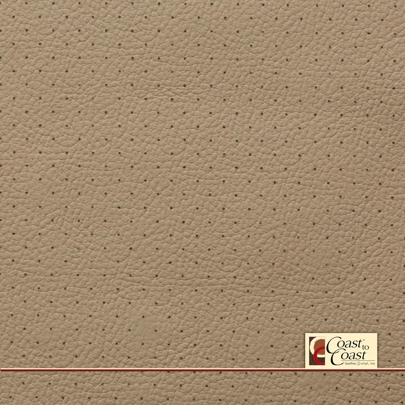 Ford Med Lt Camel Full Hide / Standard Perf (3/8In) Leather