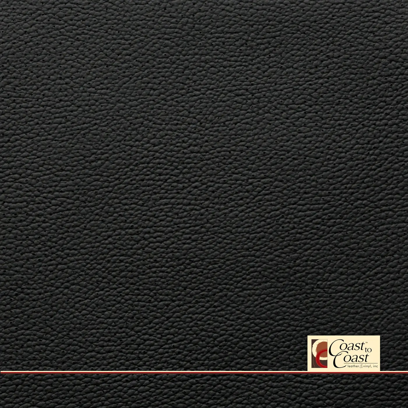 Ford Ebony Full Hide / Gm Mirco Perf (1/16In) Leather