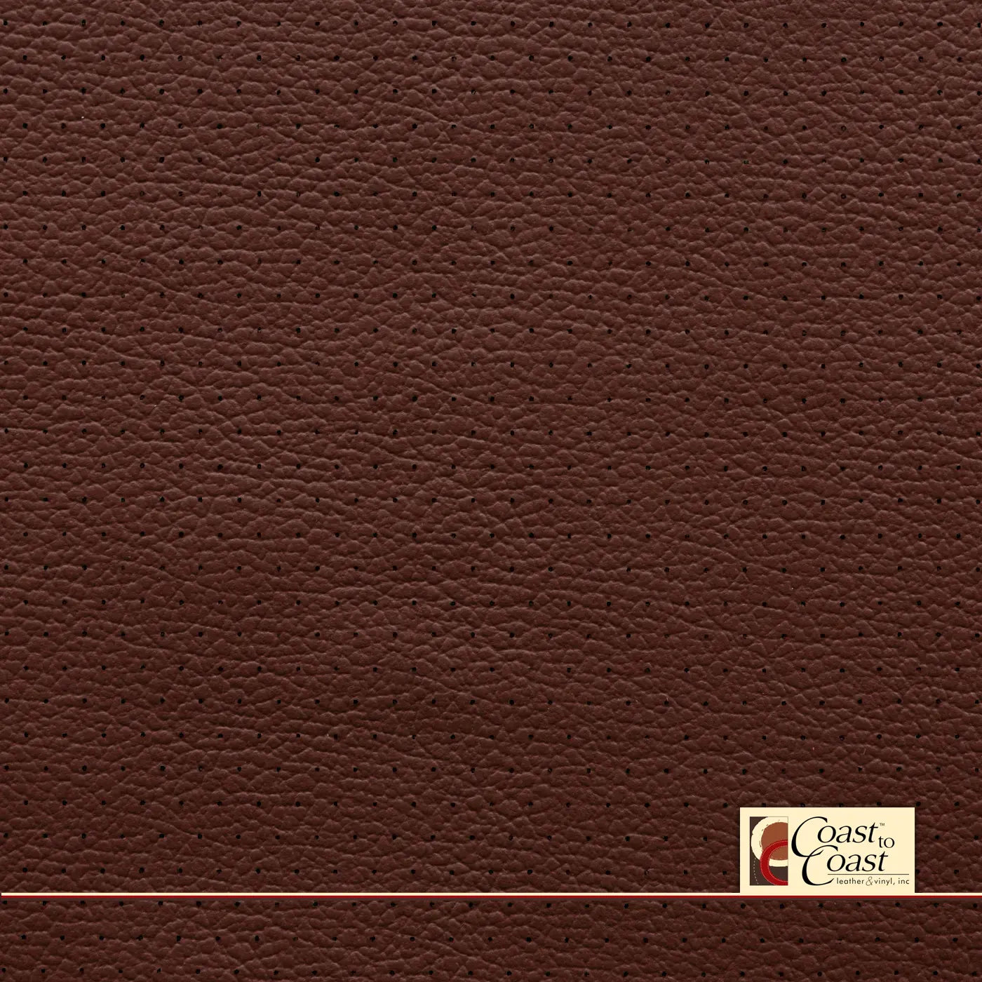 Ford King Ranch Red Full Hide / Euro Perf (3/8In) Leather