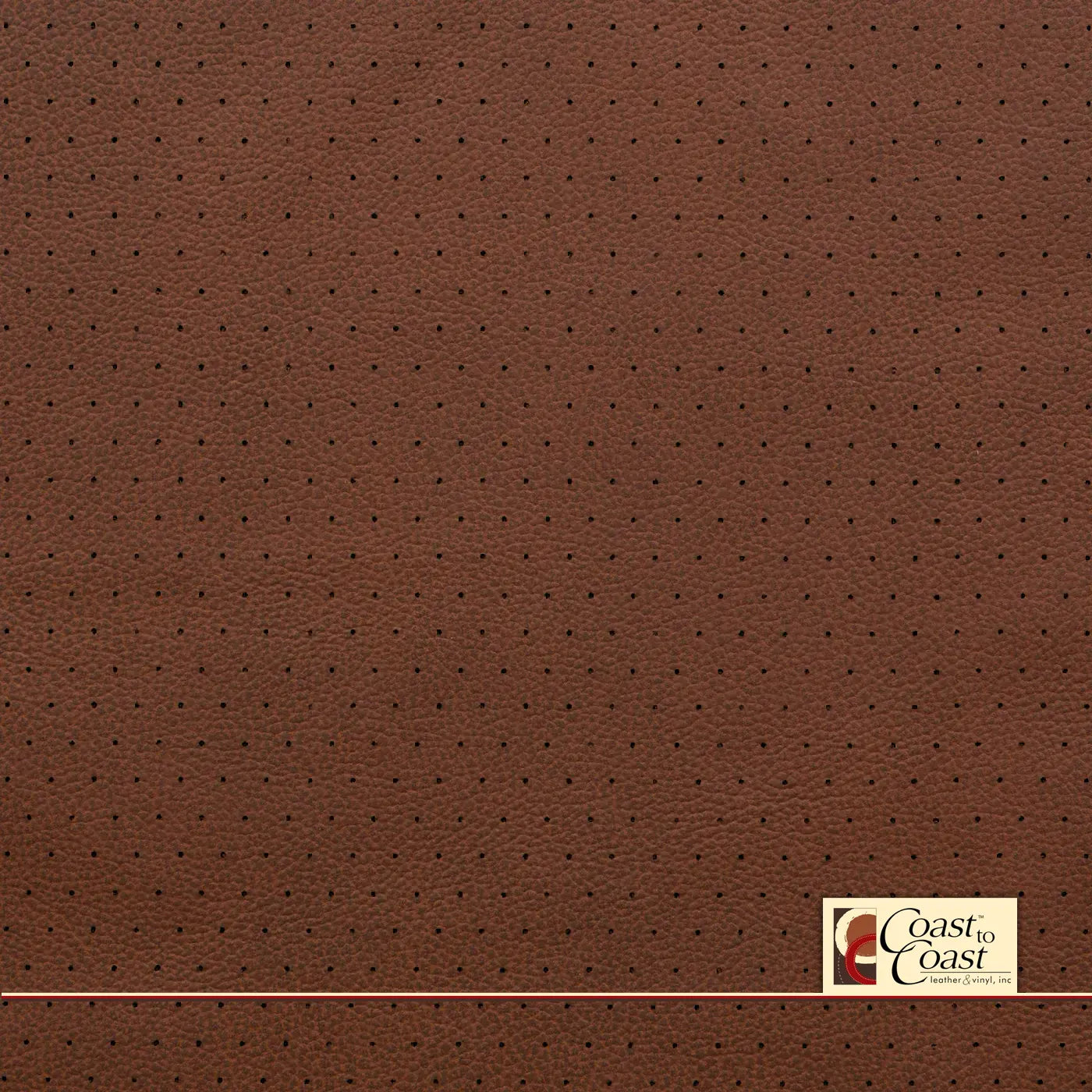 Gm Kona/Loft Brown Full Hide / Euro Perf (3/8In) Leather