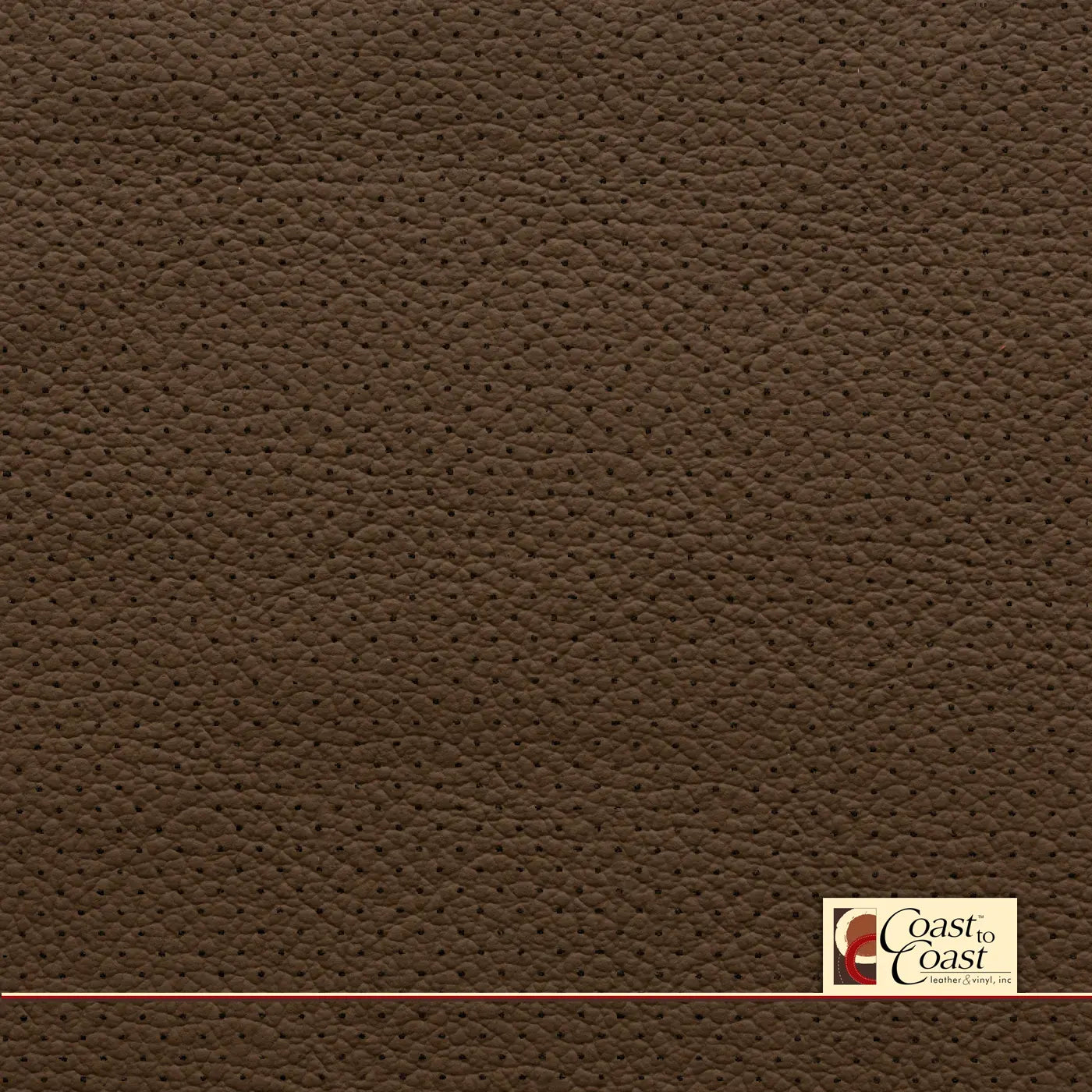 Chrysler Dk Mountain Brown Full Hide / Mini Perf (1/8In) Leather