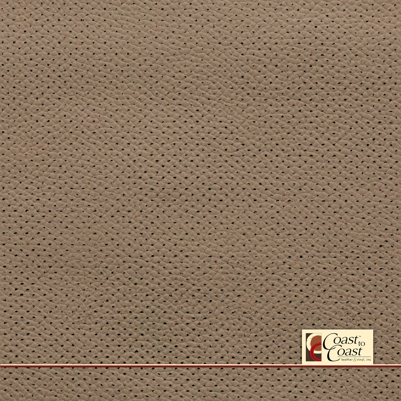 Gm Chai Beige Full Hide / Mirco Perf (1/16In) Leather