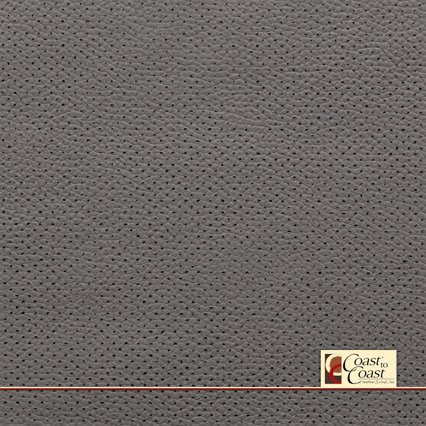 Gm Gideon Grey Full Hide / Mirco Perf (1/16In) Leather