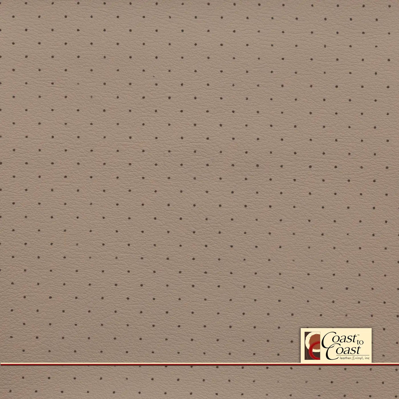 Gm Lt Neutral Full Hide / Standard Perf (3/8In) Leather