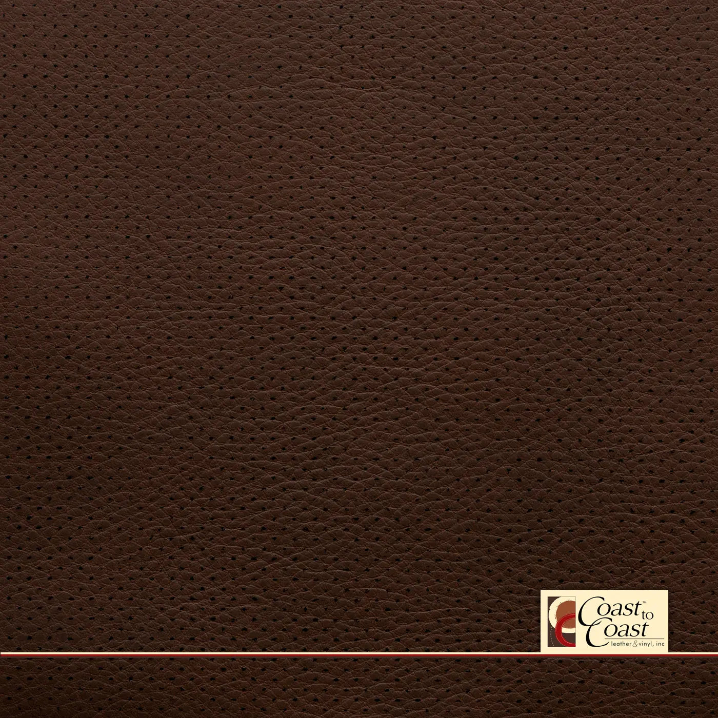 King Ranch Brown Full Hide / Gm Mirco Perf (1/16In) Leather