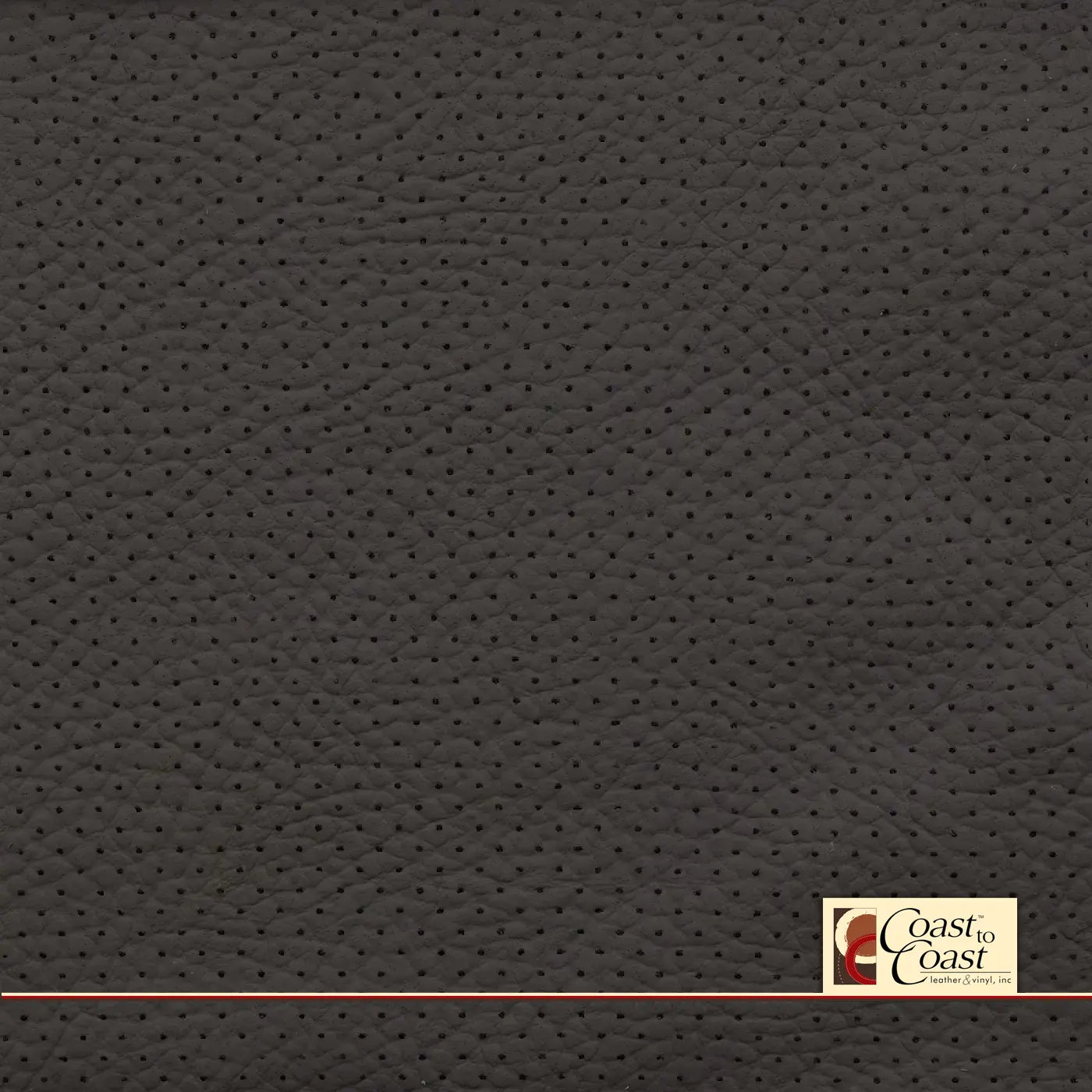 Chrysler Med Slate Full Hide / Mini Perf (1/8In) Leather