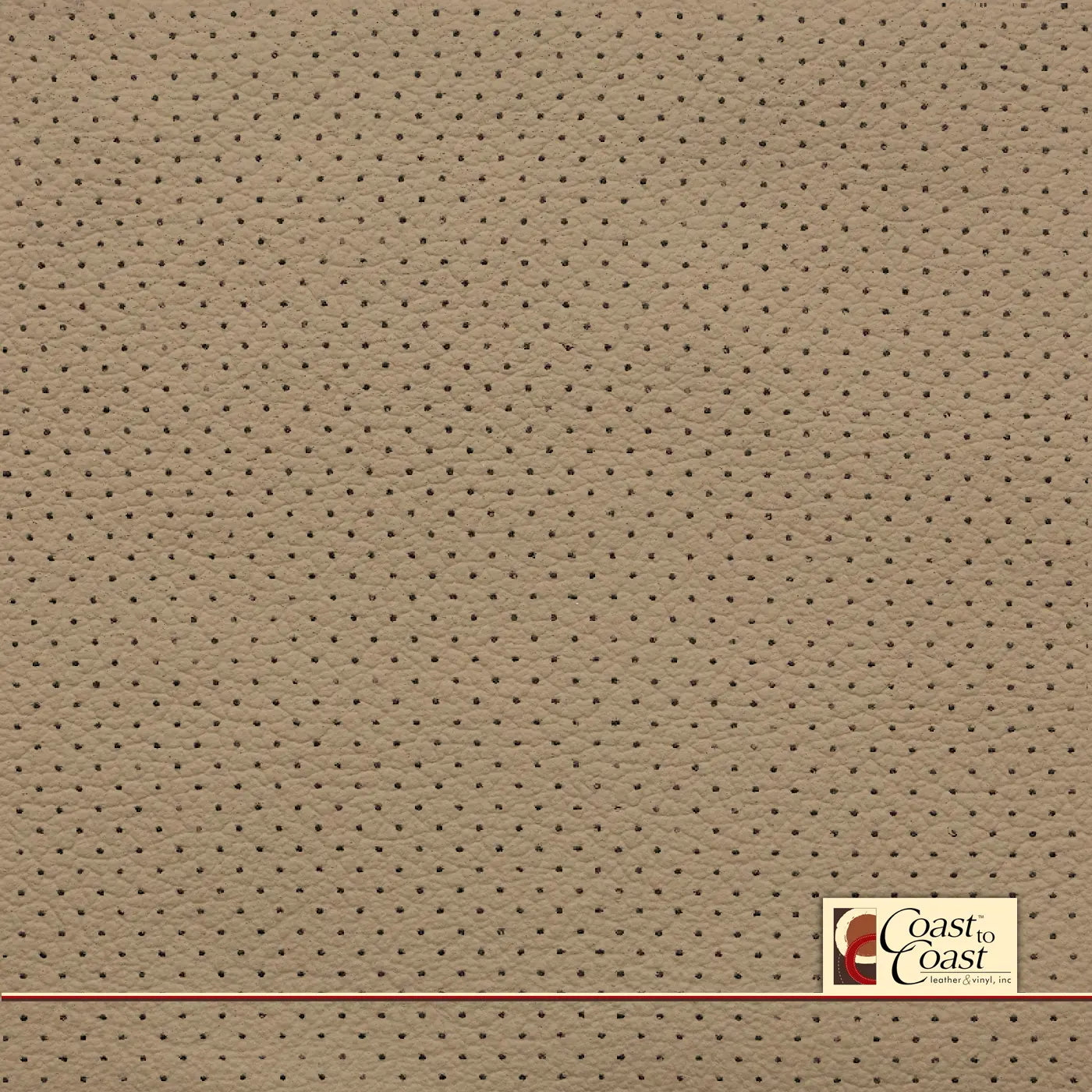 Ford Camel Full Hide / Mini Perf (1/8In) Leather
