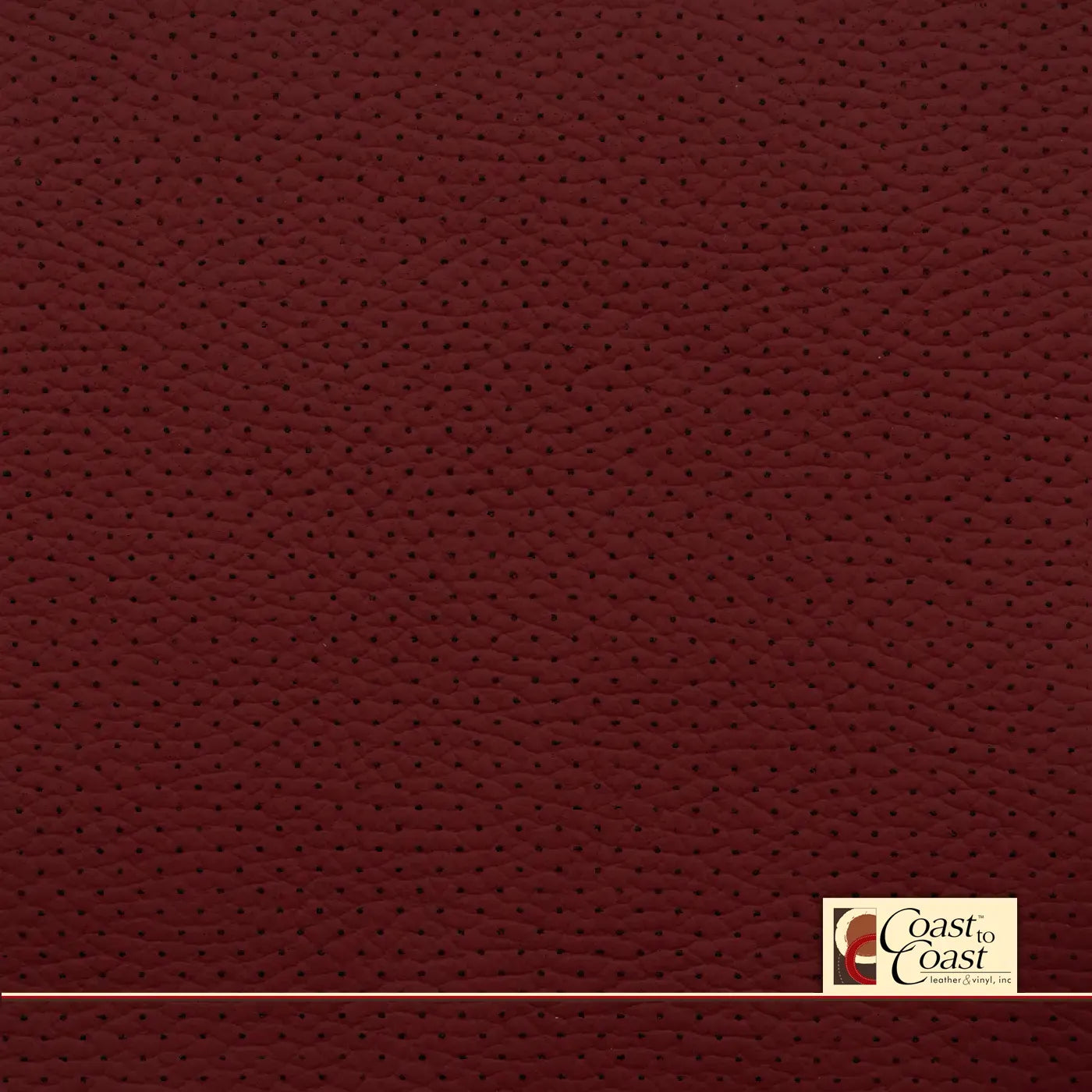 Ford Crimson Red Leather