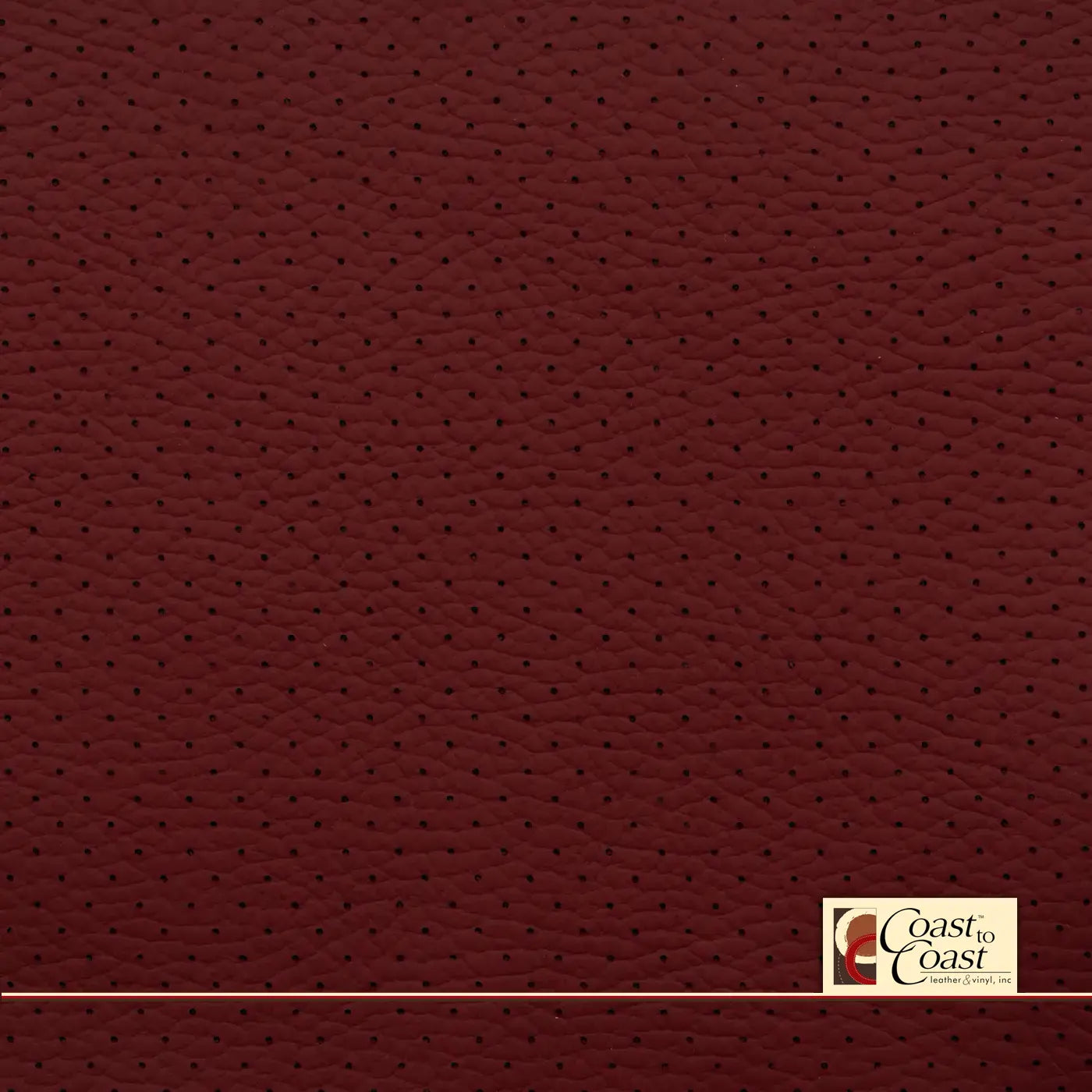 Ford Crimson Red Leather