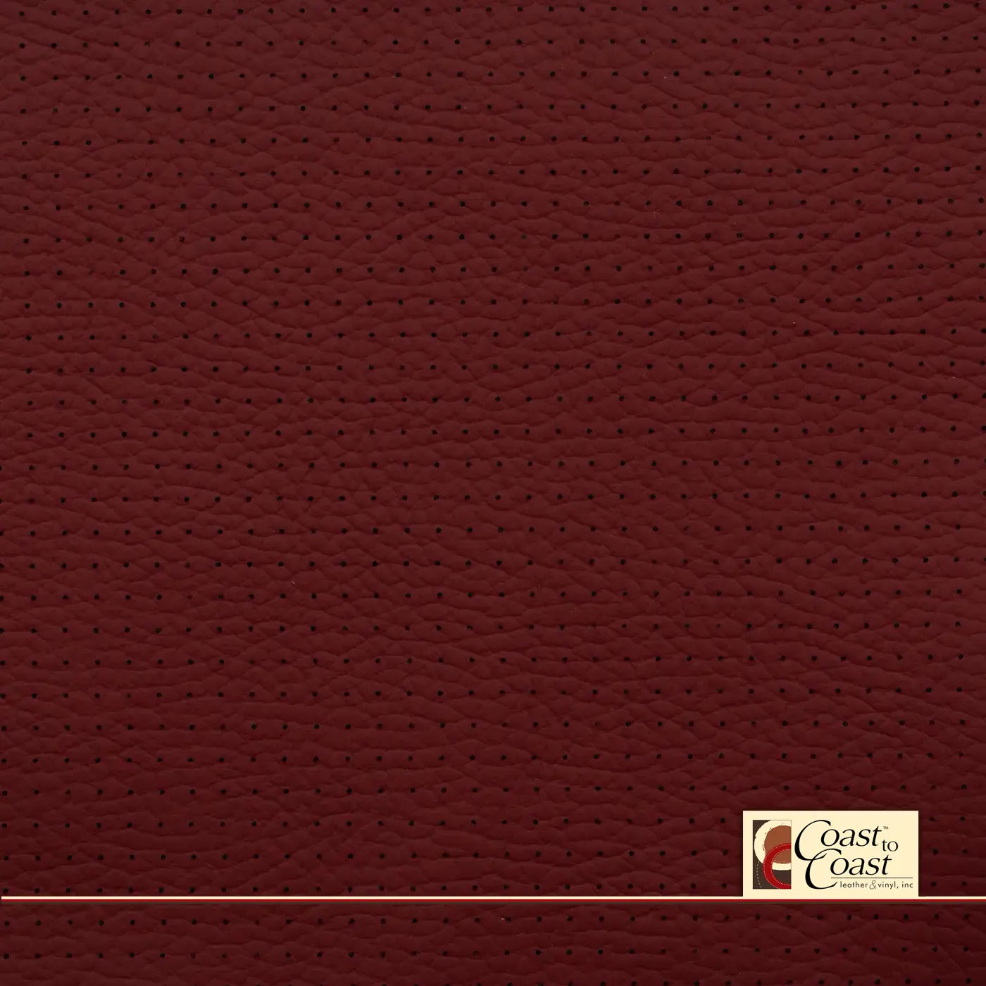 Ford Crimson Red Leather