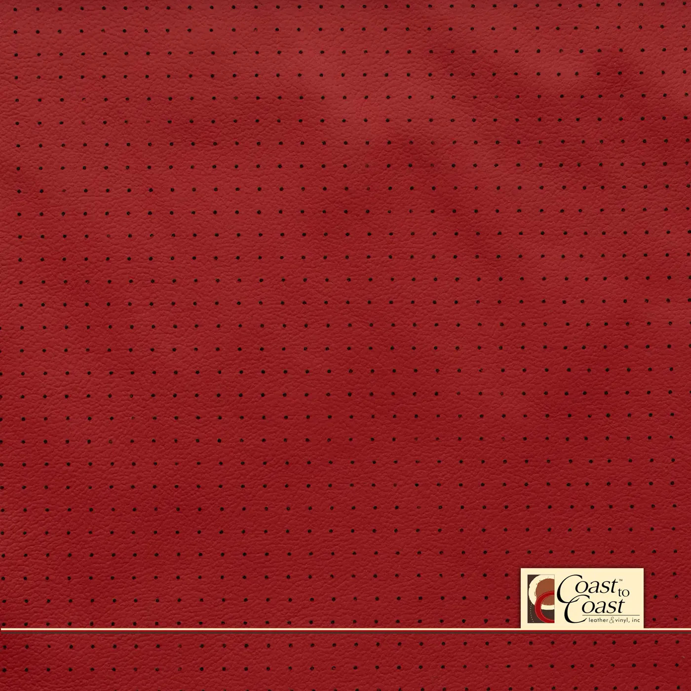 Gm Torch Red Small Squared Perf (1/4In) Vinyl